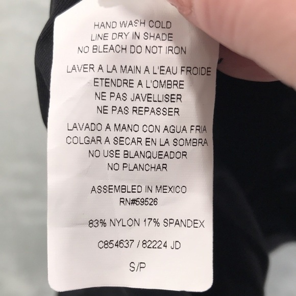 Becca Women's Black High- Waisted Ruched Bikini Bottom Size Small New - Picture 5 of 7